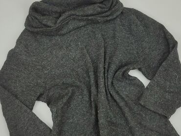 czarne bluzki z koronką: Sweter, XL, stan - Dobry