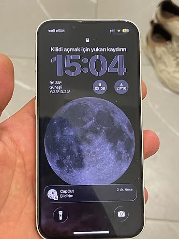 təcili iphone: IPhone 13, 128 GB, Ağ, Face ID — 1