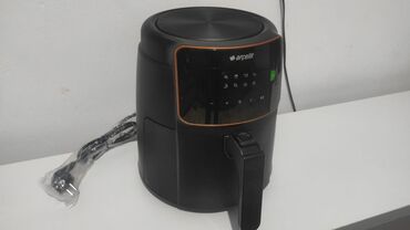 фри аппарат: Аэрофритюрница Arçelik, черный матовый корпус НОВЫЙ В КОРОБКЕ