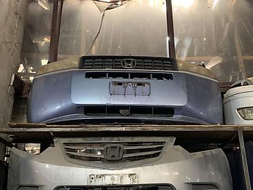 Бампер передний Honda (оригинал), в сборе с решёткой радиатора