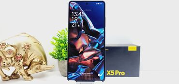 Poco: Poco X5 Pro 5G, Б/у, 256 ГБ, цвет - Черный, 2 SIM