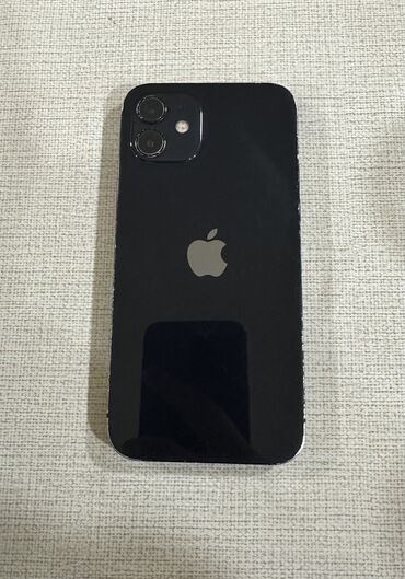 telefon iphone 12: IPhone 12, 64 GB, Qara, Face ID