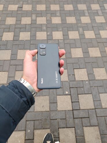 Xiaomi: Xiaomi Redmi Note 11S, 128 GB, rəng - Qara, 
 Düyməli, Barmaq izi, Face ID