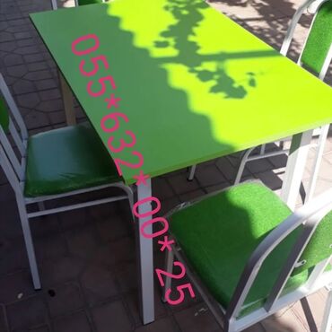 Sifarişlə masa və oturacaq dəstləri: Dəniz qiragi üçün stol stul desti, kafe və cayxana üçün stol stul — 22