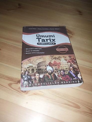 Məktəb dərslikləri: “Ümumi Tarix – Kurikulumla” kitabı - Müəlliflər: Anar İsayev, Rəhim — 1