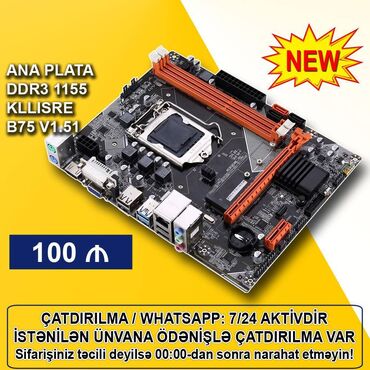 ana plata 1155: Ana Platası Kllisre B75, Yeni