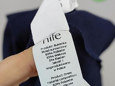 garnitur jasnoniebieski: Nife, Sukienka damska, rozmiar M — 5