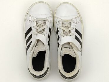 sandały złote na płaskim: Buty sportowe Adidas, 34, Używany