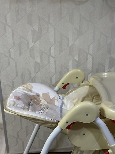 Балдар дүйнөсү: Тамактандыруучу отургуч, Колдонулган, Металл, түсү - Саргыч боз — 3