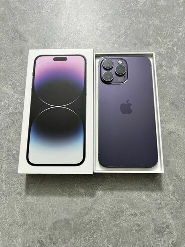 беспроводная зарядка iphone: IPhone 14 Pro Max, Скидка 10%, Б/у, 256 ГБ, Deep Purple, Кабель, Коробка, 8 %