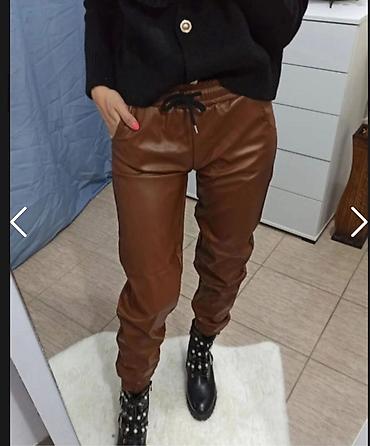kozne pantalone zara: Pantalone
Eko koža
2.500 dinara — 3