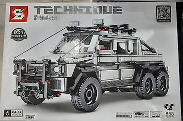 uşaq üçün oyuncaq: Lego Konstruktor " Oyuncaq Maşın G63" 🚙 🔹️Models☆ N° G63🚙 🔹Ölkə daxili — 5