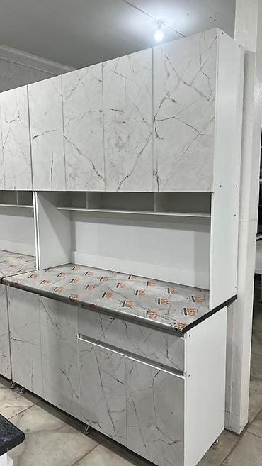 silver kitchen: Кухонный гарнитур, Новый, цвет - Серый, Бесплатная доставка — 5