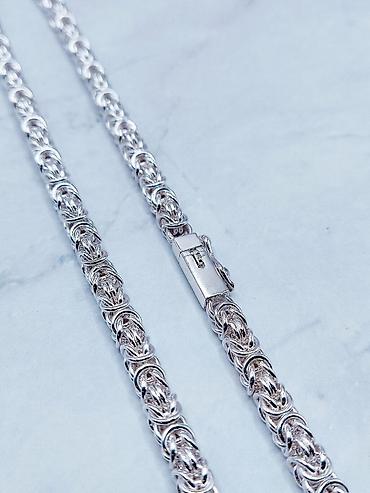 Серебряные цепочки: Цепочка, Проба 925, Унисекс, Новый — 4