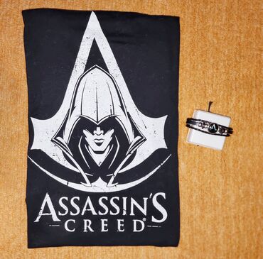 maturske majice: Assassin`s Creed Komplet - Majica + Narukvica! ★ ★ ★ ★ U KOMPLETU: -
