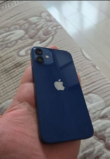 чехлы на режим нот 8: IPhone 12 mini, Б/у, 128 ГБ, Blue Titanium, Чехол, 99 %