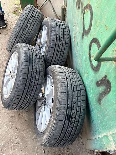 2106 masin: Toyoto corolla 2024 ci ilin orjinal disk tekerleri,hec bir problemi — 2