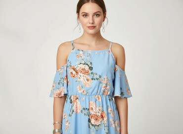 sukienki wieczorowe z krótkim rękawem: Women`s dress, size S