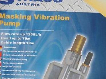 Ostali alati i mašine: Straus Austria potapajuća vibraciona pumpa ST/VBP-3704AM - Tip — 8