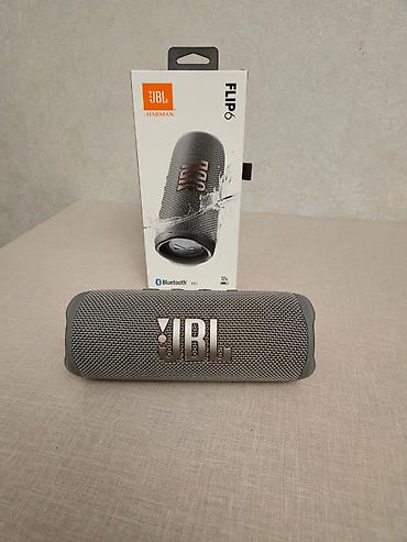 jbl flip 6: İşlənmiş JBL Kolonka, Növ - Portativ, rəng - Boz — 2