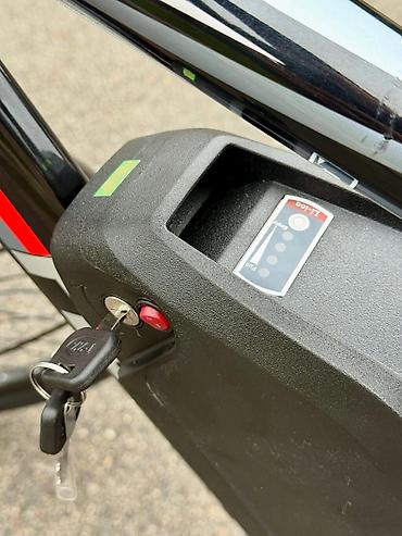 детский велик: Elektrik Velosiped – Fisher Corso (şosse/şəhər tipli) - Elektrik — 4