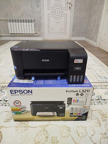 Офисная техника: МФУ Epson EcoTank L3211 - Устройство 3‑в‑1: печать, копирование — 1