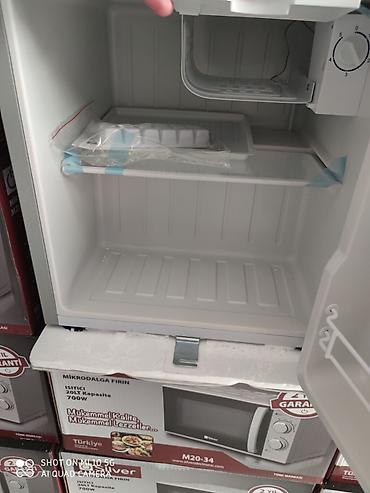 midea soyuducu: Yeni 1 qapılı Midea Soyuducu Satılır, rəng - Boz, Dolab içi — 5