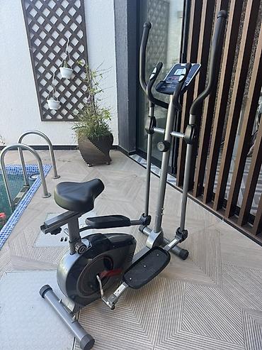 ellips trenajor: BodyFit 2-in-1 ellips və velotrenajor Xüsusiyyətlər: - 2-in-1 dizayn — 1