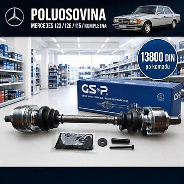 Prenosni sistem: MANZETNA POLUOSOVINE MERCEDES W114 W115 W126 | Manzetna poluosovine — 3