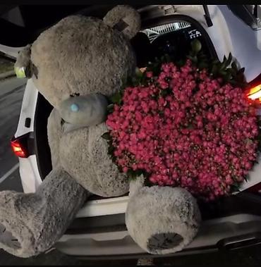1.40 sm Teddy miska 🧸📥Her olcu movcuddur 2metr, 3metr 1.80sm,160 sm