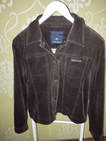 deniz paltari: Gödəkçə Tom Tailor Denim, L (EU 40), rəng - Qəhvəyi