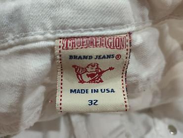 jea: Белые джинсы True Religion - Размер по пояску: 32 - Прямой крой — 3
