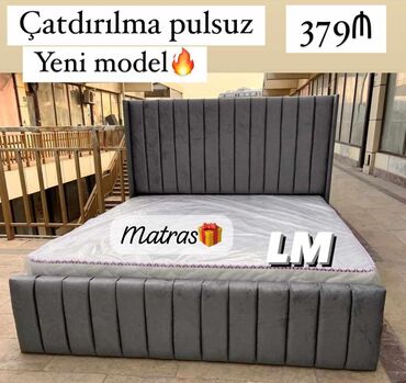 stollu çardaq çarpayı: Двуспальная кровать, Без подьемного механизма, Бесплатный матрас
