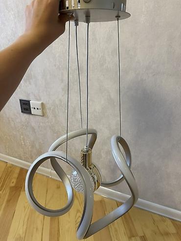 mişura işıq: Led Çılçıraq, 3 lampa, Metal — 5