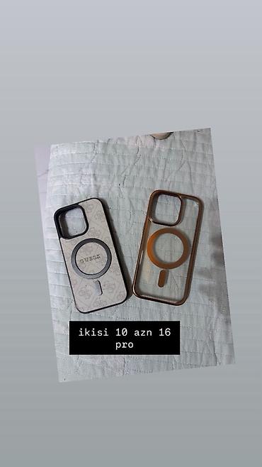 telefon 1970: IPhone 16 Pro üçün 2 ədəd telefon qabı seti. - Model uyğunluğu — 1