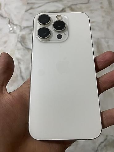 IPhone 15 Pro, 256 GB, Ağ, Face ID