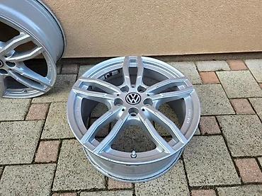Vozila: ALU FELNE 17 5X112 VW | Alu felne 5x112 r17 et52 7,5j felne su u ok — 3