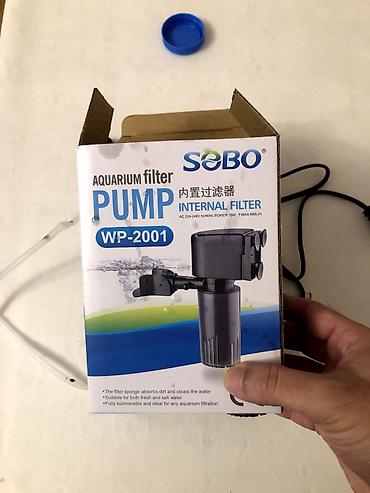 akvarium baliqlari satisi: Sobo 2001 akvarium filteri satıram. Cəmi 5 dəqiqə istifadə etmişəm — 3