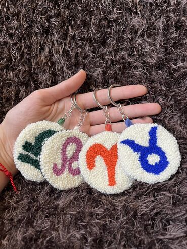 Breloklar: Panç üsulu ilə breloklar. İstənilən forma hazırlanır — 10