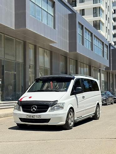 disk ve tekerler type 1: Mercedes-Benz Vito miniven - Kuzov: ağ rəng, aerodinamik body-kit və — 1
