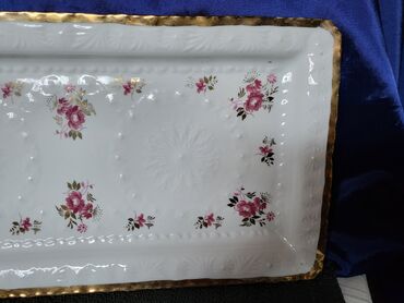 Ostali antikviteti: Tanjir Zajecar porcelan za posluzenja iz 70ih.godina. Tanjir za — 7