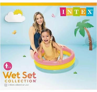 collection: Детский надувной бассейн Intex Wet Set Collection - Тип: круглый — 2