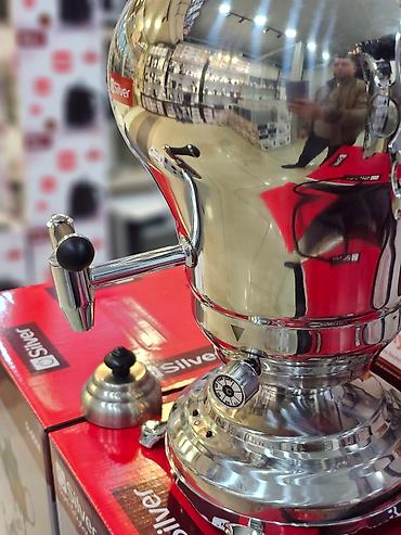 ucuz samavarlar: Elektrikli samovar silver model: sl-0044 elektri̇k semaver 4l — 5