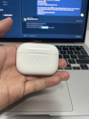 наушники a4tech: Беспроводные наушники Apple AirPods Pro оригинал 100% в белом зарядном