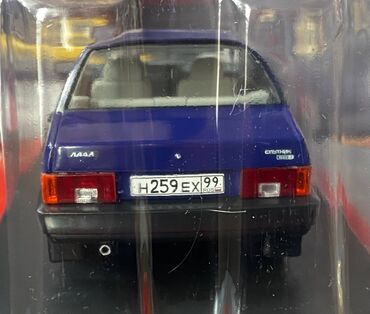 Avtomobil modelləri: VAZ, 1990 il, 1:24, Dəmir, Ödənişli çatdırılma — 2