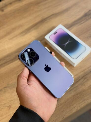 аирподс про люкс копия цена: IPhone 14 Pro, Колдонулган, 512 ГБ, Deep Purple, Заряддоочу түзүлүш, Коргоочу айнек, Каптама, Бөлүп төлөө менен, 90 %