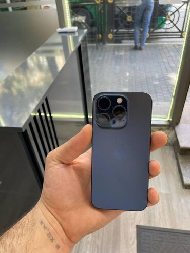 x11 iphone: IPhone 15 Pro, 256 GB, Blue Titanium, Zəmanət