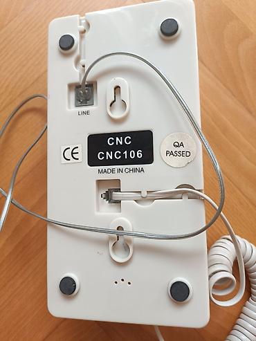 ring: CNC106 divar tipli telefon aparatı - Model: CNC106 - Rəng: ağ - — 5