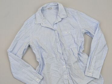 zara bluzki niebieska: Shirt, Cropp, S (EU 36), condition - Good