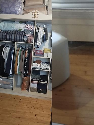 Geniş saxlama imkanları olan paltar dolabı - Material: laminat/DSK